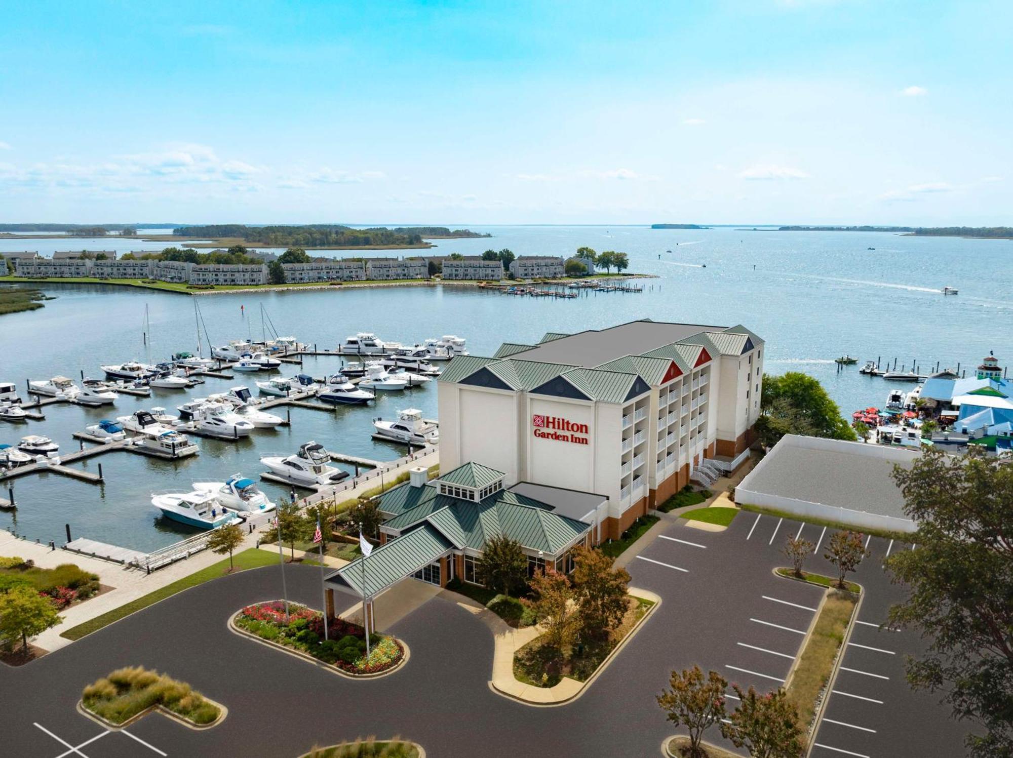 Hilton Garden Inn Kent Island Marina Grasonville Exterior foto
